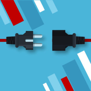 image of electronic plugs